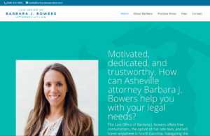 Portfolio Attorney Barbara J Bowers Website