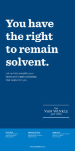 Portfolio Van Winkle Tax Ads
